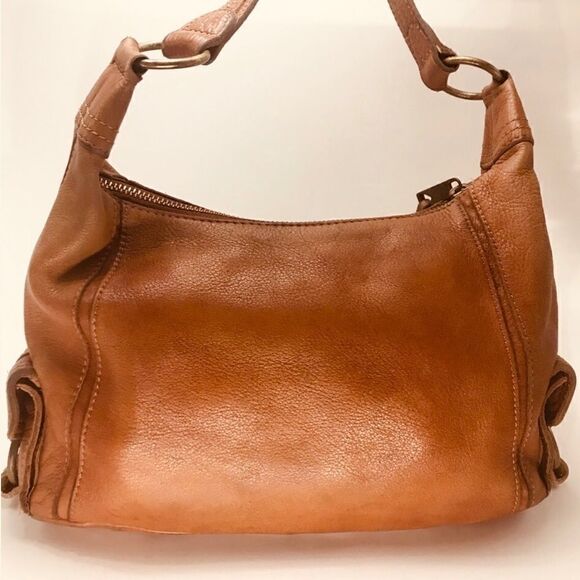 Vintage Banana Republic 100% Leather Handbag. - Picture 6 of 6